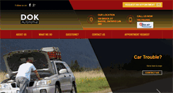 Desktop Screenshot of dokautomotive.com